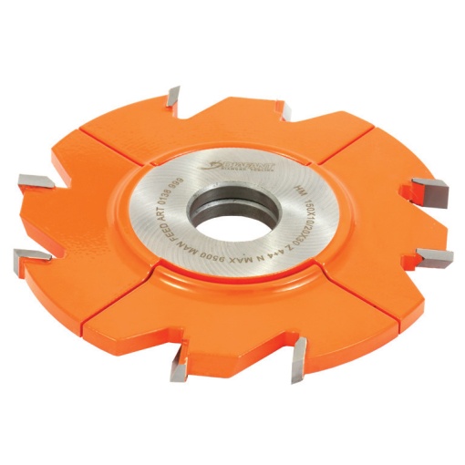 0138999S Freza cu alezaj, reglabila, pentru uluc, cu placute brazate CMS 150x10/20x30 Z=4+4