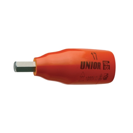 236/2HXVDEDP Capete chei tubulare cu profil hexagonal exterior de 3/8", izolate la 1000 V, dublu strat, DIM 8 - 619174