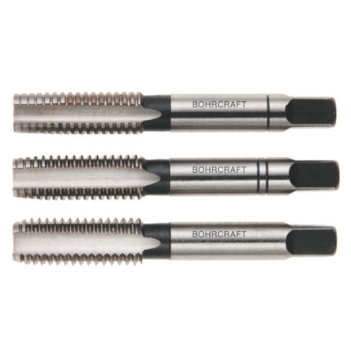 4100 Tarozi pentru filetare manuala, pas normal, DIN 352, HSS-G, 3 buc/set, DIM M 33 x 3.50 mm