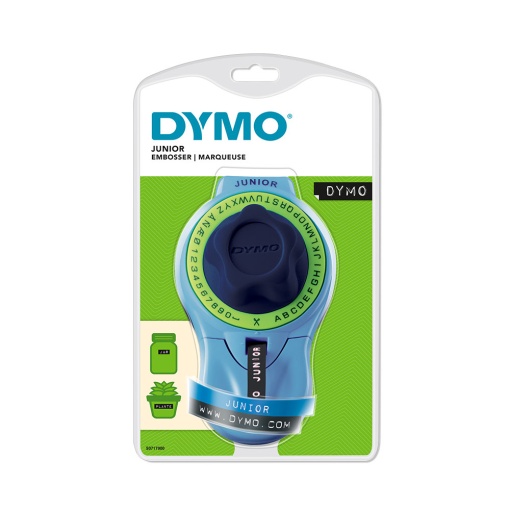 Aparat etichetat DYMO Junior uz casnic include 1 banda embosabila neagra
