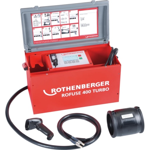 Aparat universal pentru sudarea prin electrofuziune Rothenberger ROFUSE 400 TURBO