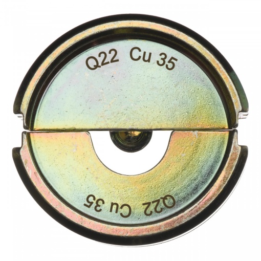 Bacuri de sertizare Q Milwaukee (Dimensiune conector cablu (mm²): 35, Cod imprimat: 35)