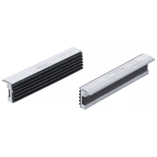 Bacuri protectie menghina 125mm, aluminiu cauciucat, BGS