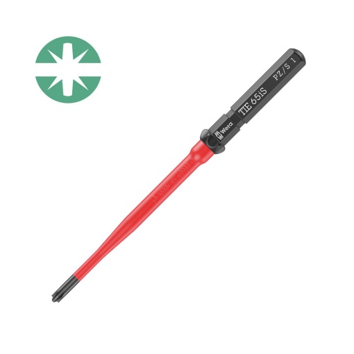 Bit surubelnita Kraftform Kompakt VDE WERA 65 iS PZ S1 11 x 11 x 157 protectie anticoroziva 05006530001