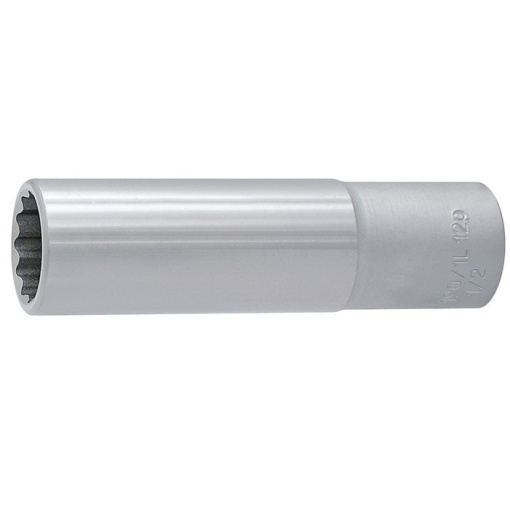 Cap cheie tubulara lunga Unior 1/2" cu 12 laturi, DIM 16