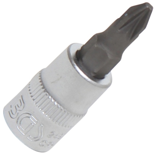Capat cheie tubulara 1/4" cu varf PZ2, 38 mm
