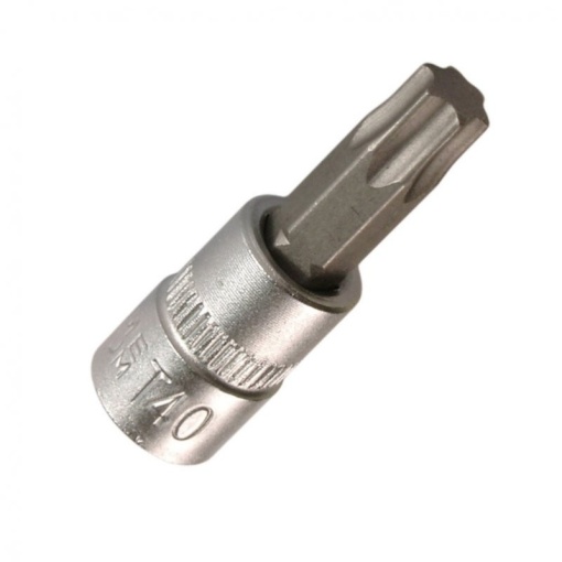 Capat cheie tubulara 1/4" cu varf Torx, T40
