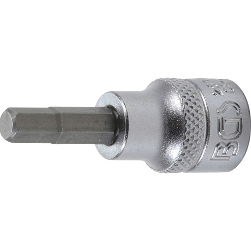 Capat cheie tubulara 3/8" cu varf imbus 6.0 mm, 48 mm