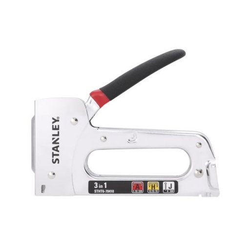 Capsator 3 in 1 Stanley STHT6-70410, pentru capse tip: A 4-10 mm, H 4-10 mm, J 12-15 mm si cuie tip: 'J' 12-15 mm