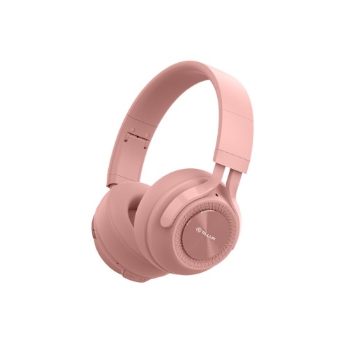 Căști Over-ear Bluetooth Tellur Feel, roz