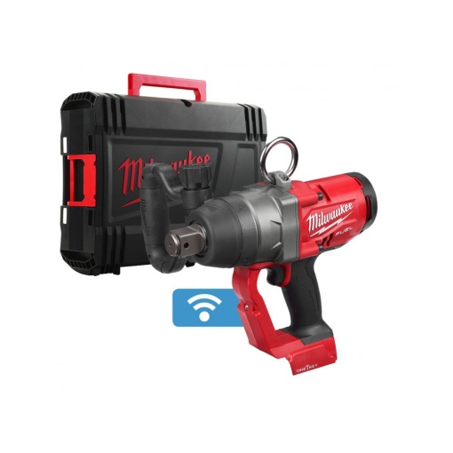 Cheie cu impact 1″ Milwaukee M18 FUEL™ ONEFHIWF1-0X, cuplu 2400 Nm, livrata fara acumulatori, valiza