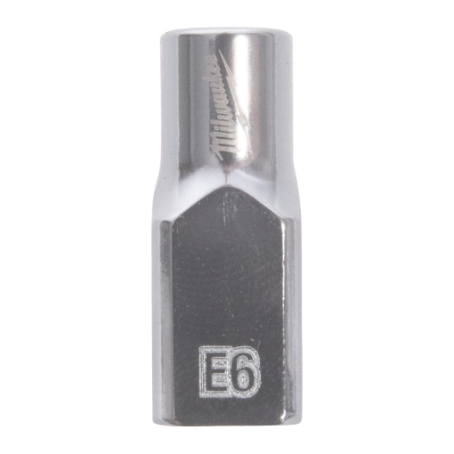 Cheie tubulara cu patrat 1/4" cu bit profil extern Milwaukee Torx E-TX E6