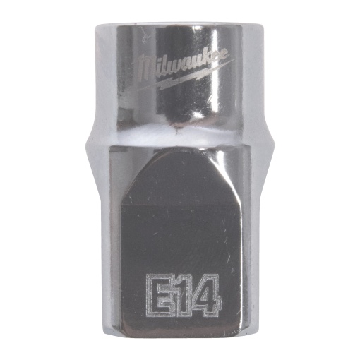 Cheie tubulara cu patrat 1/4" cu bit profil extern Milwaukee Torx E-TX 14