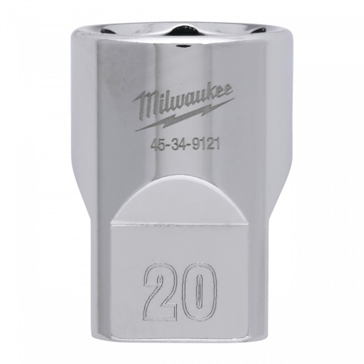 Cheie tubulară Milwaukee 1/2, sistem metric, 20mm, scurtă