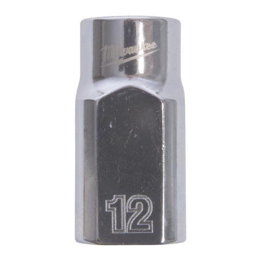 Cheie tubulara scurta in 12 puncte Milwaukee 1/2", 12mm