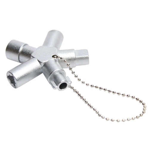 Cheie universala pentru panouri, DIM 65x65x17 mm 3-11 mm