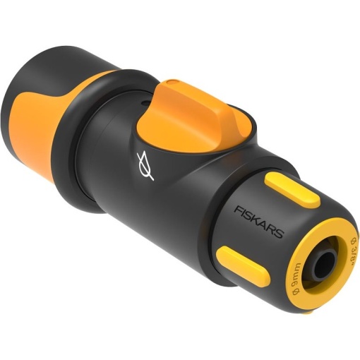 Conector cu robinet incorporat On/Off, 3/8" (9 mm)