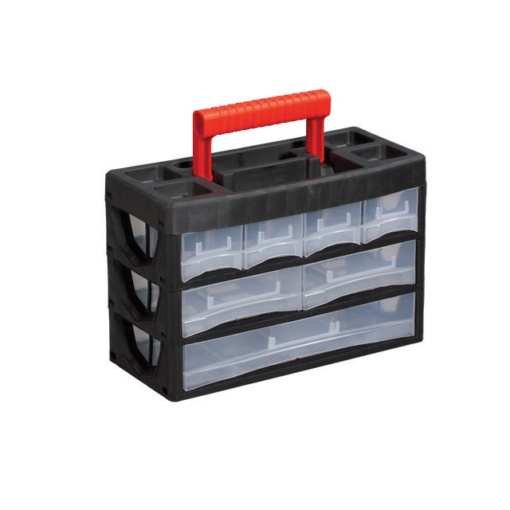 Cutie plastic Port-Bag cu sertare set 3/11