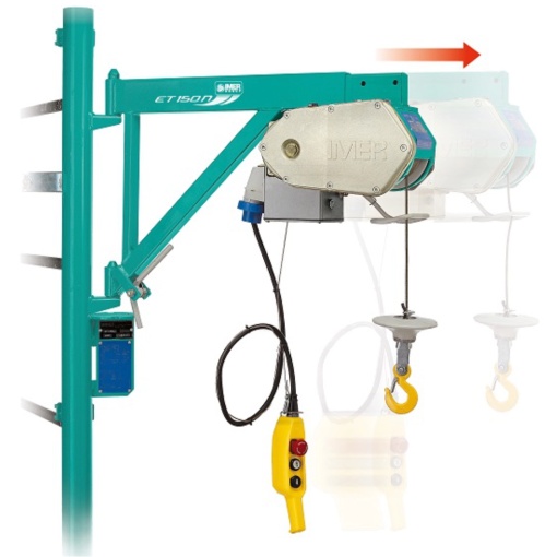 Electropalan IMER ET 150 N sarcina maxima 150 kg inaltime maxima 40 m motor 230V 0.8 kW