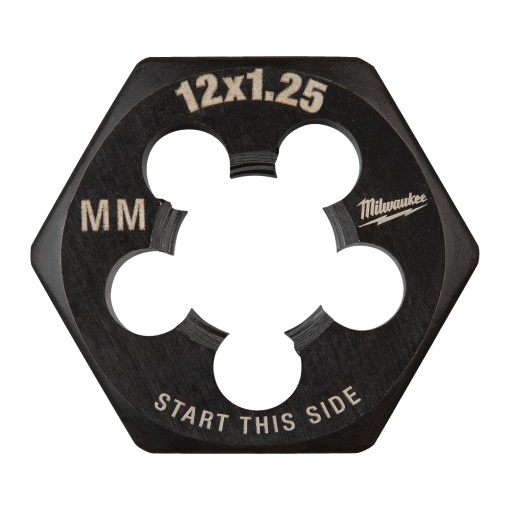 Filiera hexagonala Milwaukee pentru filet metric, M12-1.25