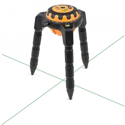 GeoSpider GREEN - Cruce laser VERDE pe podea cu linii lungi