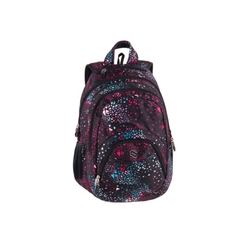 Ghiozdan Pulse 2 in 1 Teens Black Cosmos