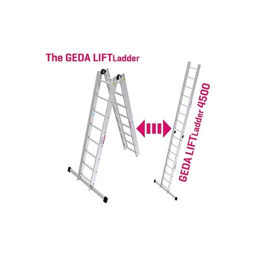 LS Tronson 4500 mm GEDA BatteryLadderLift