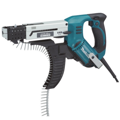 Masina de insurubat fara impact Makita, 470 W, 4 mm, tija hexagonala de 1/4 inch, valiza plastic