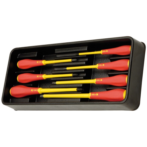Modul MOB PVC cu 7 surubelnite VDE-1000V bimaterial - 7 scule