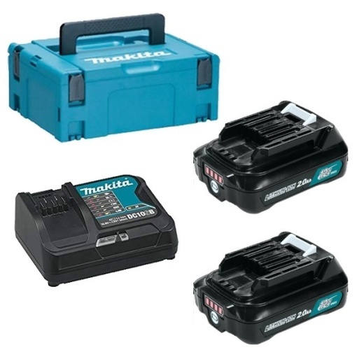 Pachet acumulatori CXT - 2xBL1021B + DC10SB + MAKPAC1