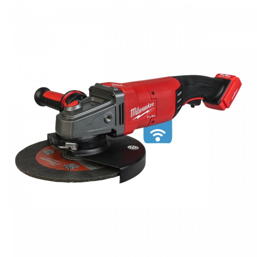 Polizor unghiular 230 mm cu frânare și comutator tip clapetă M18 FUEL™ ONE-KEY™ M18 ONEFLAG230XPDB-0, neechipat, valiza