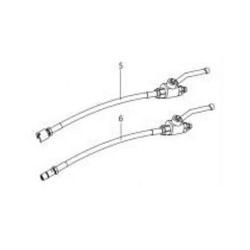 Robinet cu furtun si cuplaj rapid Wagner pentru SF23CR