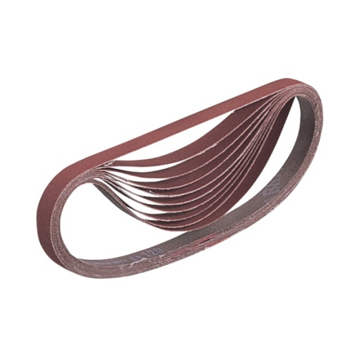 Set 10 benzi de slefuit Makita 30x533 mm, granulatie 40
