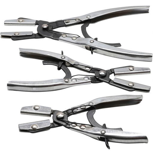 Set 3 clesti BGS pentru blocare furtunuri 205-305 mm