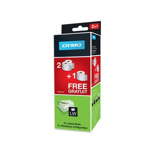Set 3 Etichete curierat mari originale DYMO LabelWriter 54 x 101 mm DYMO LW 99014 S0722430