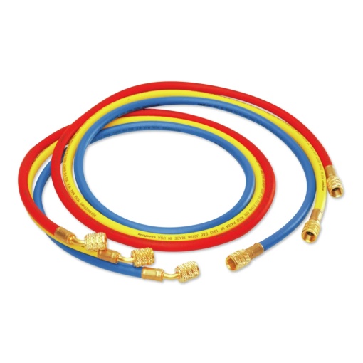 Set 3 furtunuri presiune Rothenberger STANDARD 1/4″ SAE, 1.5 m