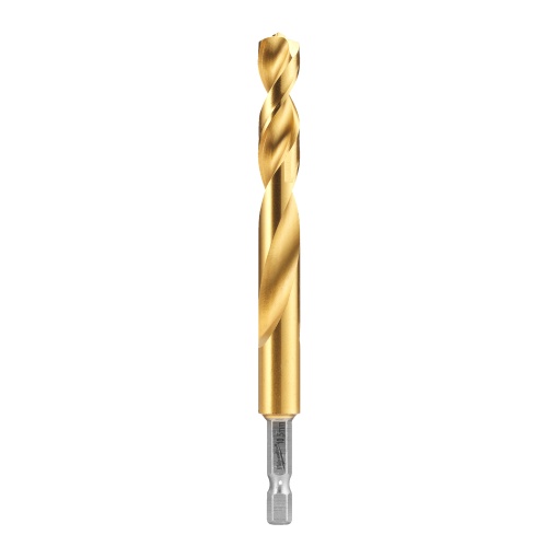 Set 5 burghie Milwaukee HSS-G TIN RED HEX, 10.5mm