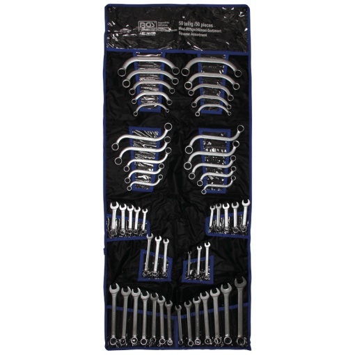 Set 50 chei combinate BGS 32500, metric + imperial (toli)