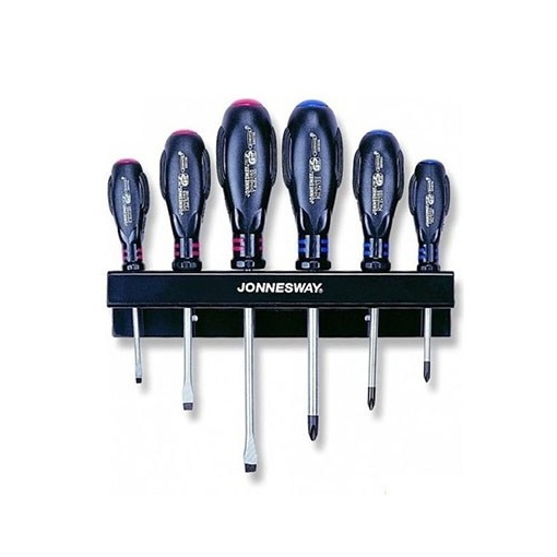 Set 6 piese Jonnesway surubelnita cu suport 4-8mm, PH1-PH3