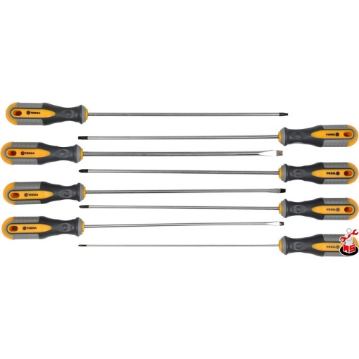 Set 8 surubelnițe lungi Vorel 60990