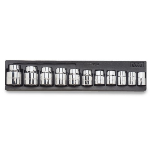 Set chei tubulare 3/4'', 22-50mm in suport termoformat T105