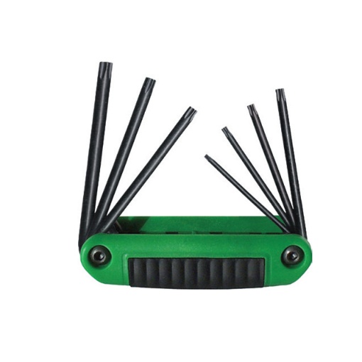 Set de 7 chei cu profil TX cu maner tip briceag EKLIND T10-T40