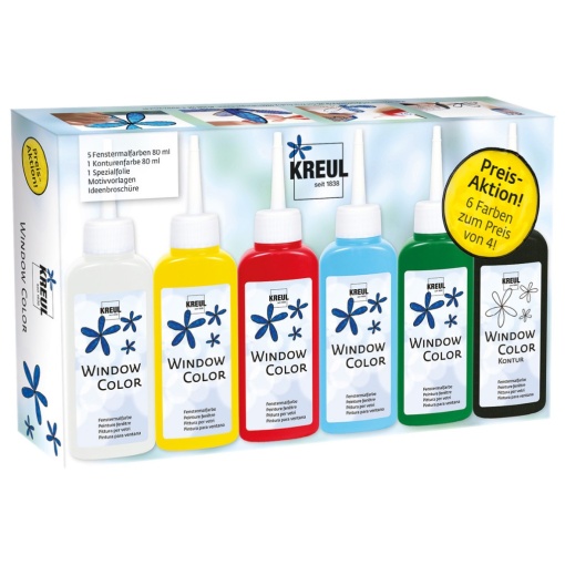 Set decorare ferestre Kreul