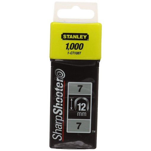 Stanley 1-CT108T Set 1000 Capse Tip 7/CT100 ,12mm