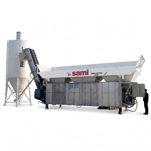 Statie mobila de beton SAMI Tecno 100LT