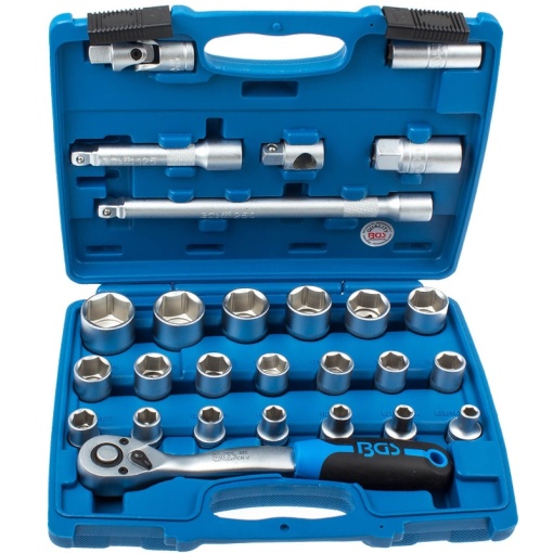 Trusa 27 piese chei 1/2", in toli