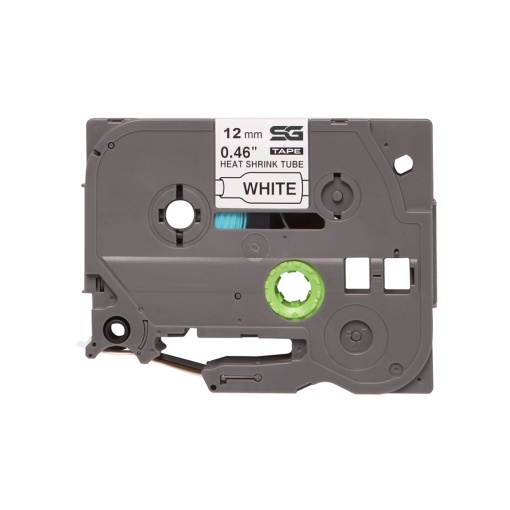 Tub termocontractabil compatibil Brother HSe-231 12mmx1.5 m negru alb
