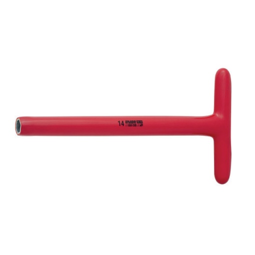 196/2LVDEDP Cap cheie tubulara izolata la 1000 V cu maner in T, varianta lunga, DIM 14 mm - 619153