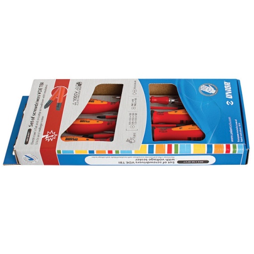 603CS6ATVT Set de surubelnite izolate si tester de tensiune / 6 piese - 617654