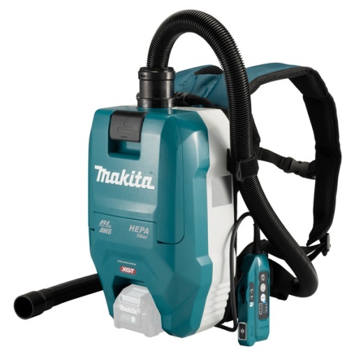 Aspirator Makita tip rucsac XGT 40Vmax, 2 L, fara acumulatori